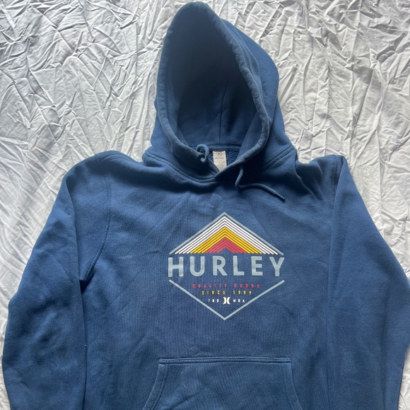 Blue Hurley Hoodie - Picture 1 of 3